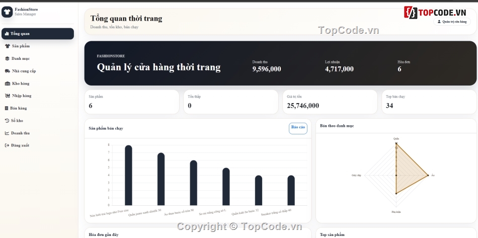 Website quản lý,Web thời trang,quản lý cửa hàng